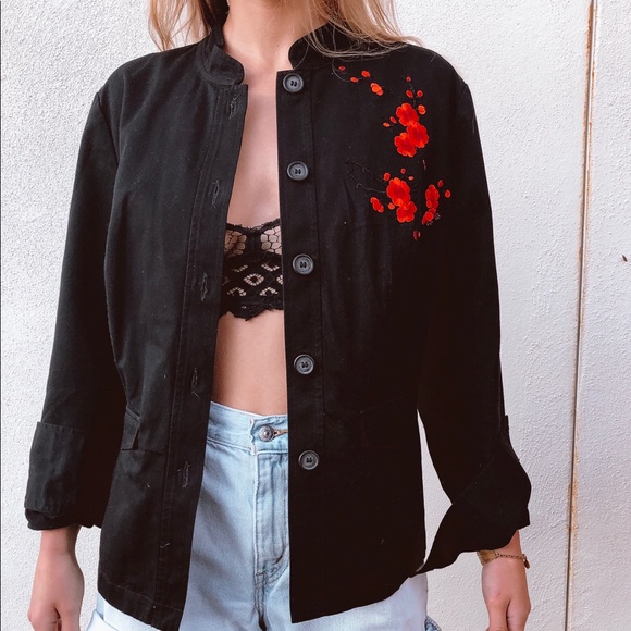 Cherry blossom Embroidered Tunic - Picture 2 of 2